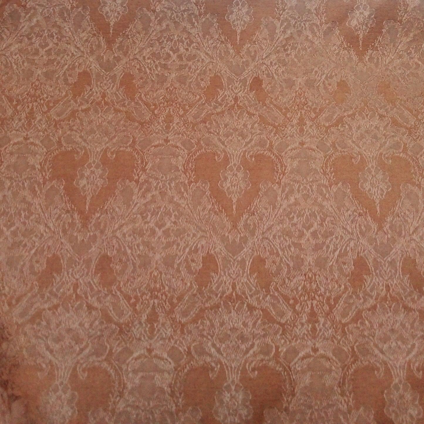 Monica - copper Jacquard woven suiting  fabric - sold by 1/2mtr