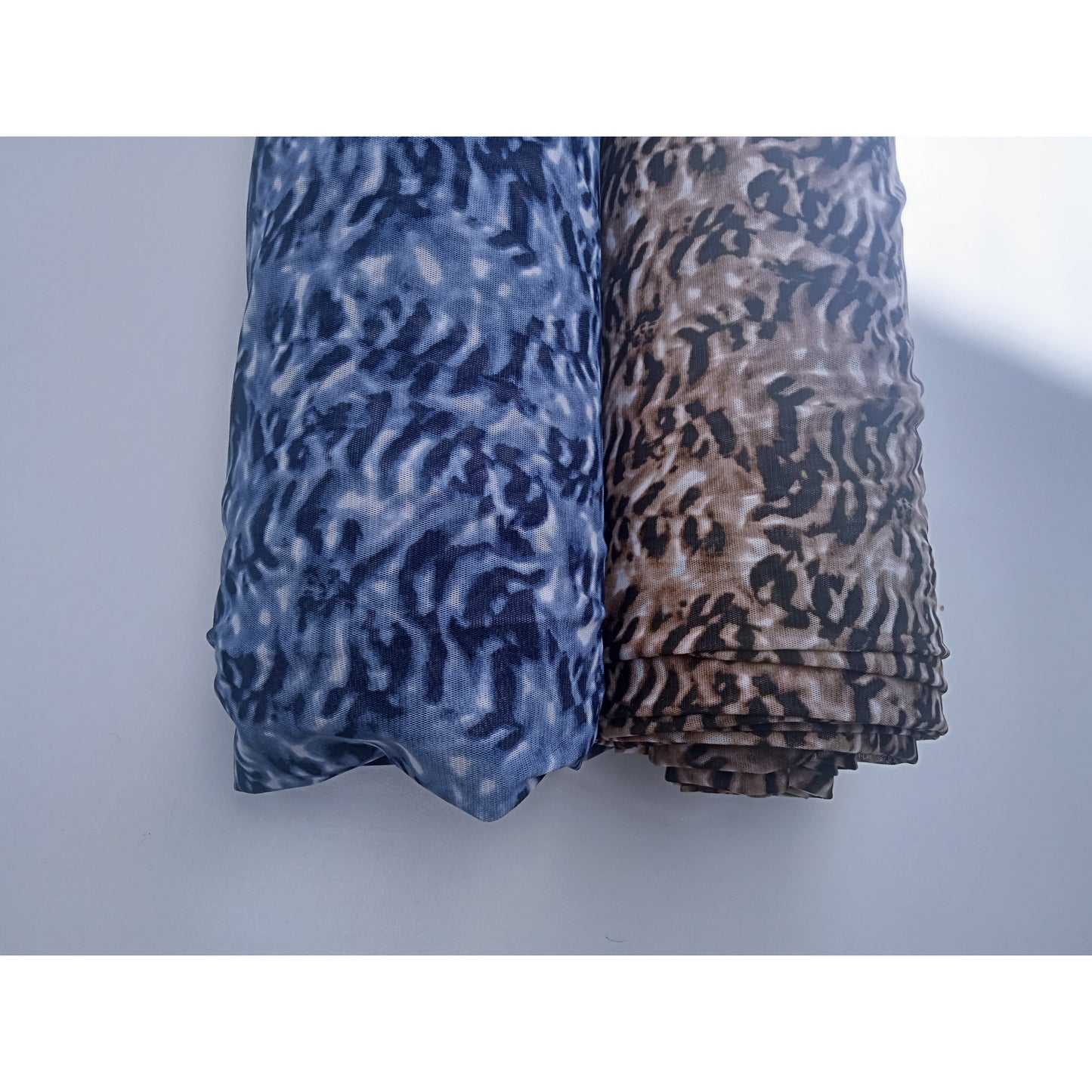 Tiger design stretch mesh