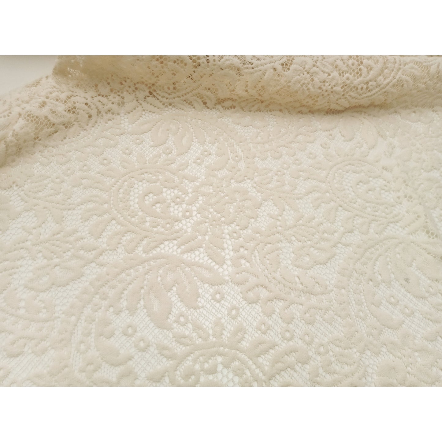 Vintage lace fabric