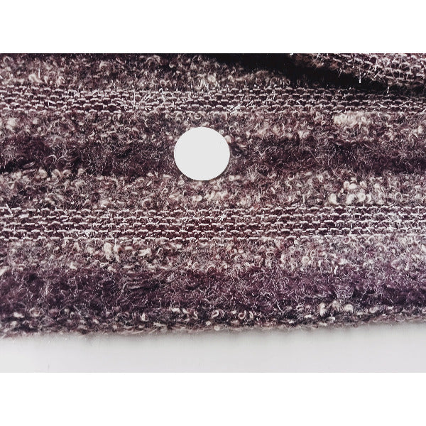 striped boucle/mohair knits