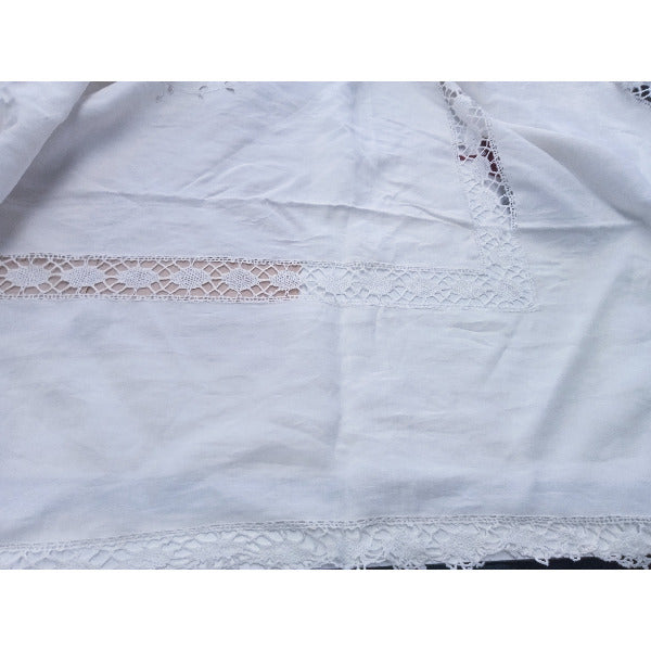 Table cloth - 2.50mtrs cotton/linen - ecru