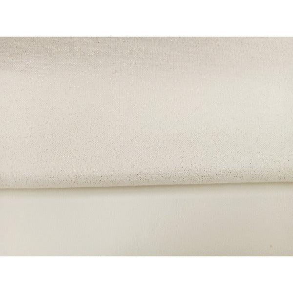 Speckle - gold shimmer knit fabric - sold by 1/2mtr