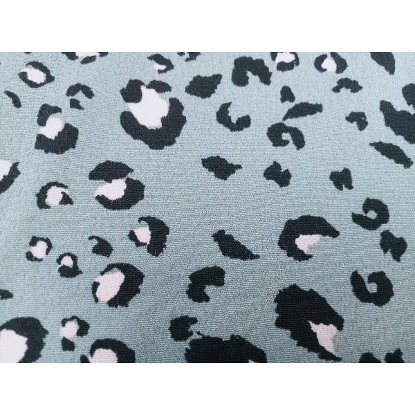 Lizzy - animal printed crepe fabric - sold by 1/2mtr