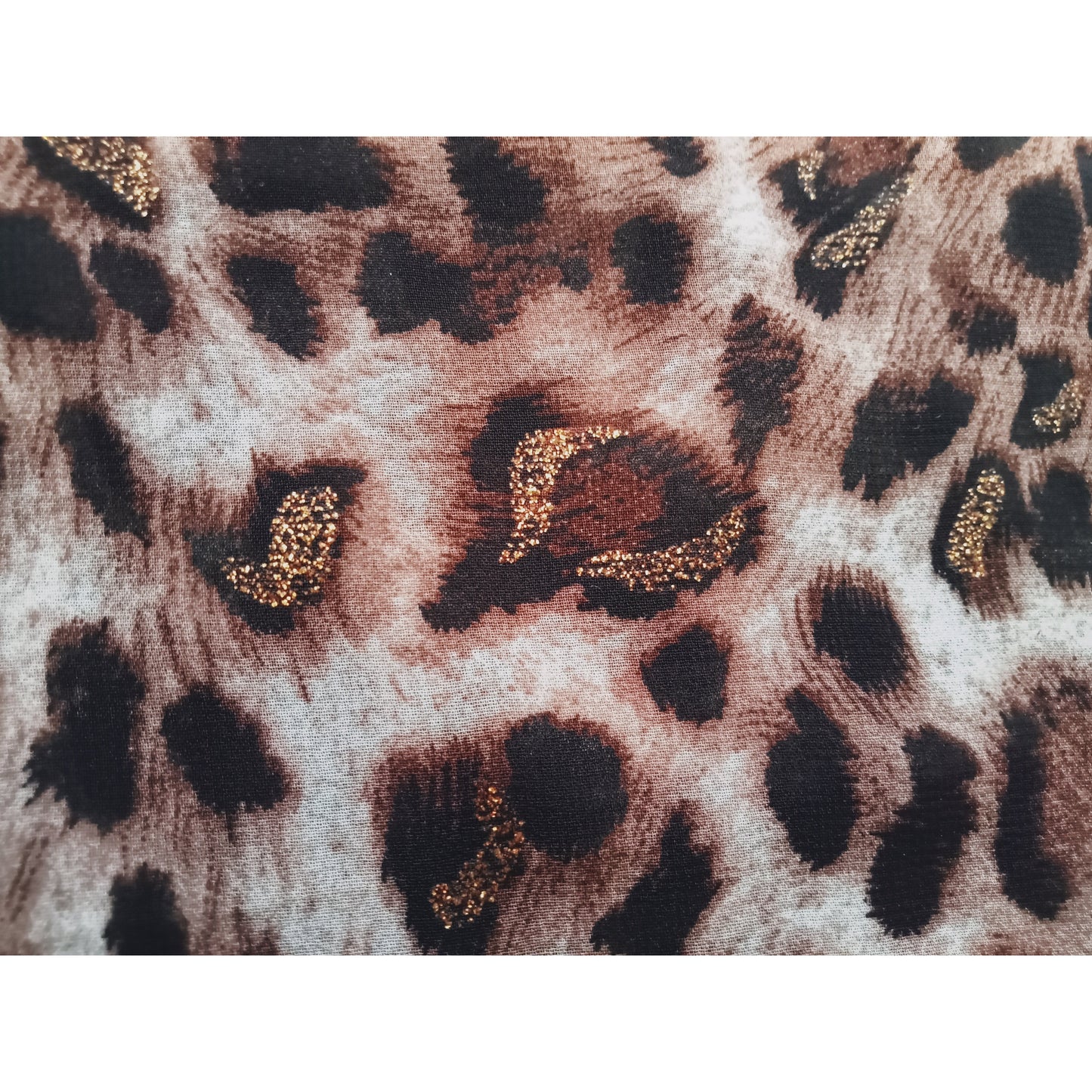 Tiger printed chiffon - 2.00mtrs