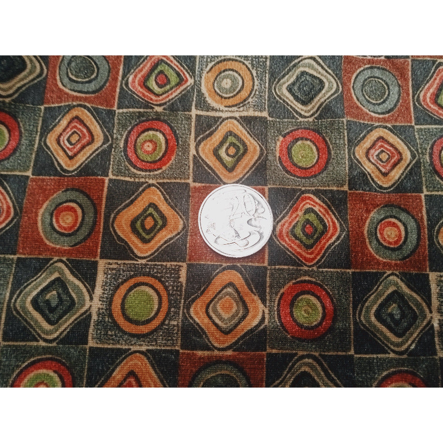 Retro jersey fabric -sold by 1/2mtr