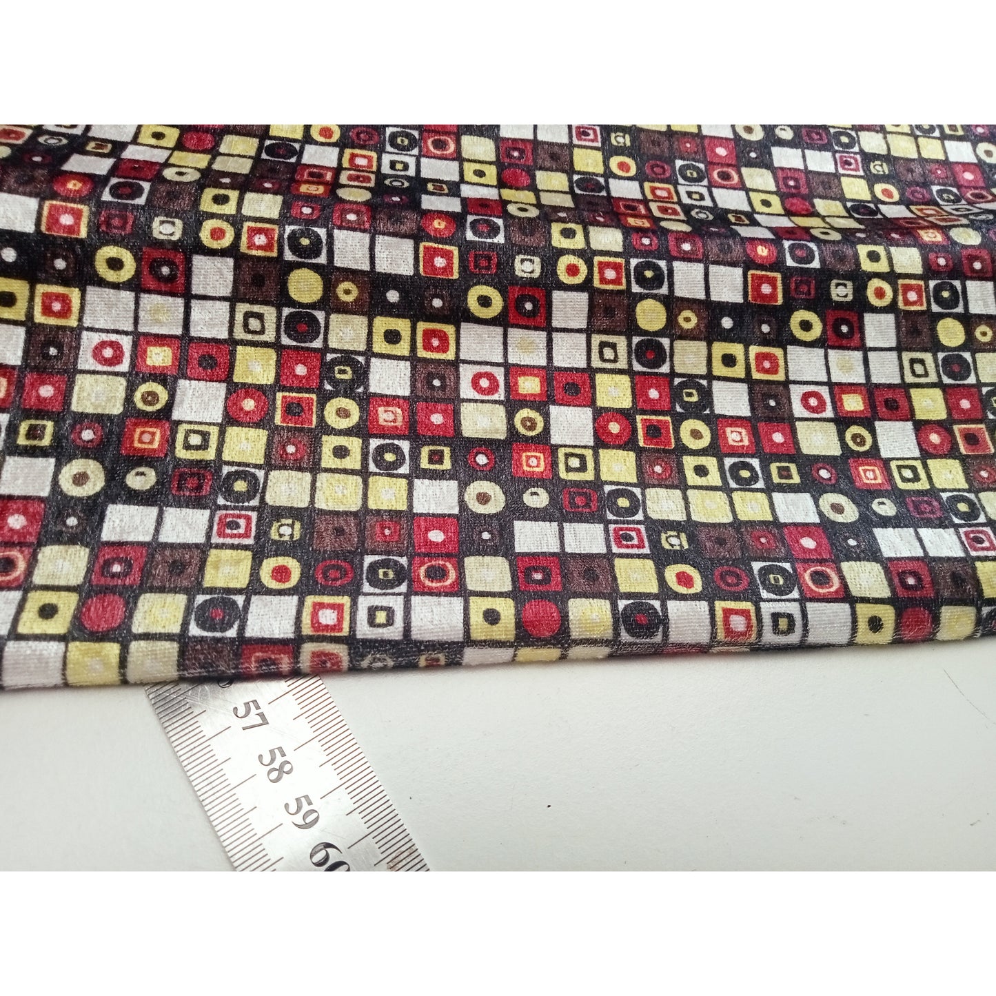 Retro stretch jersey - sold by 1/2mtr