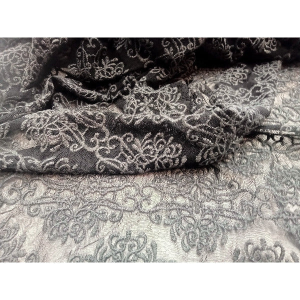 Debutante - embroidered lace - sold by 1/2mtr