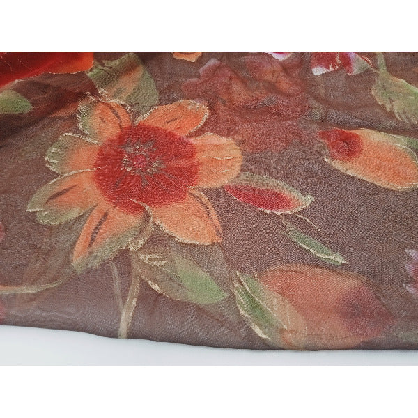 Floral printed chiffon - 2.00mtrs