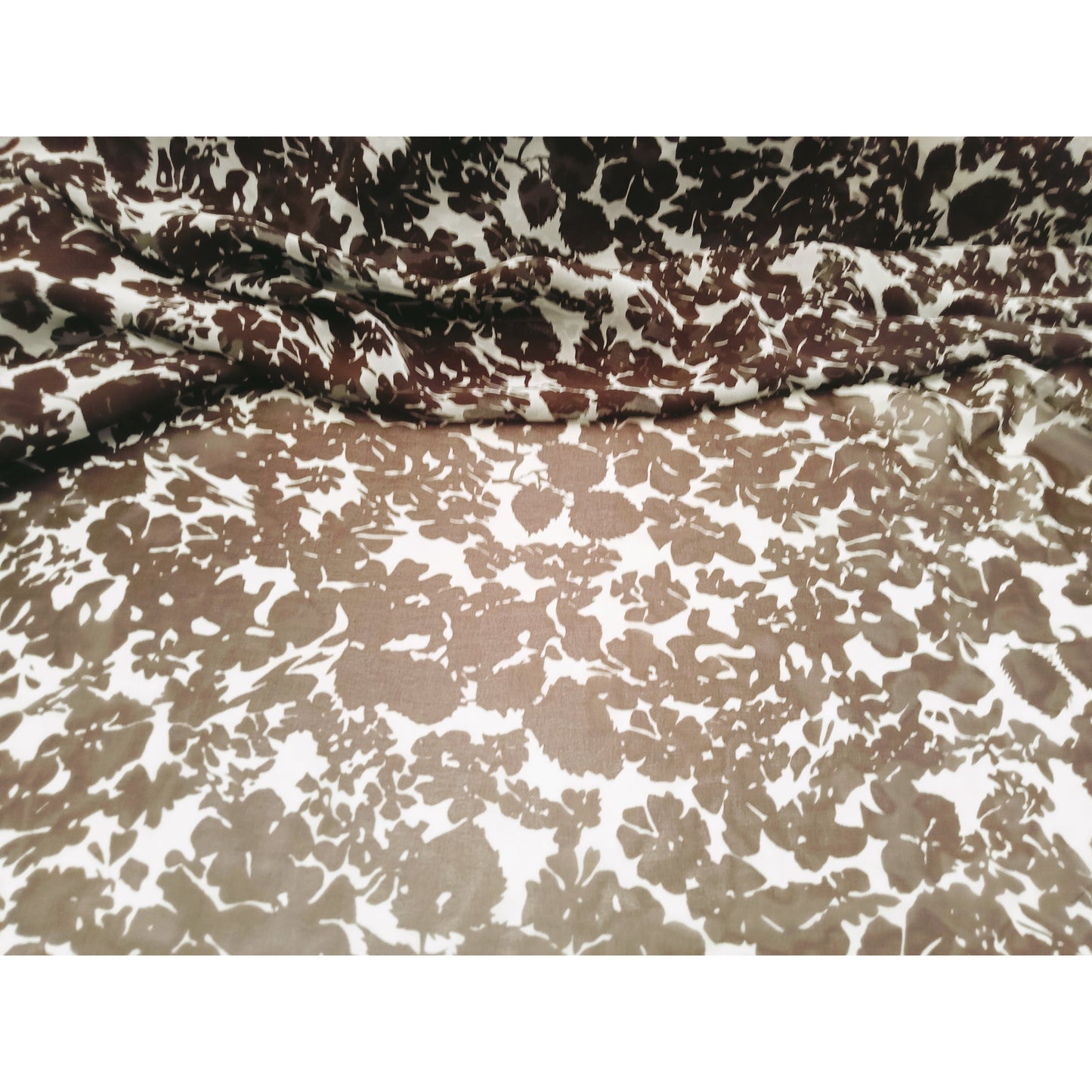 floral printed chiffon available in 2 shades