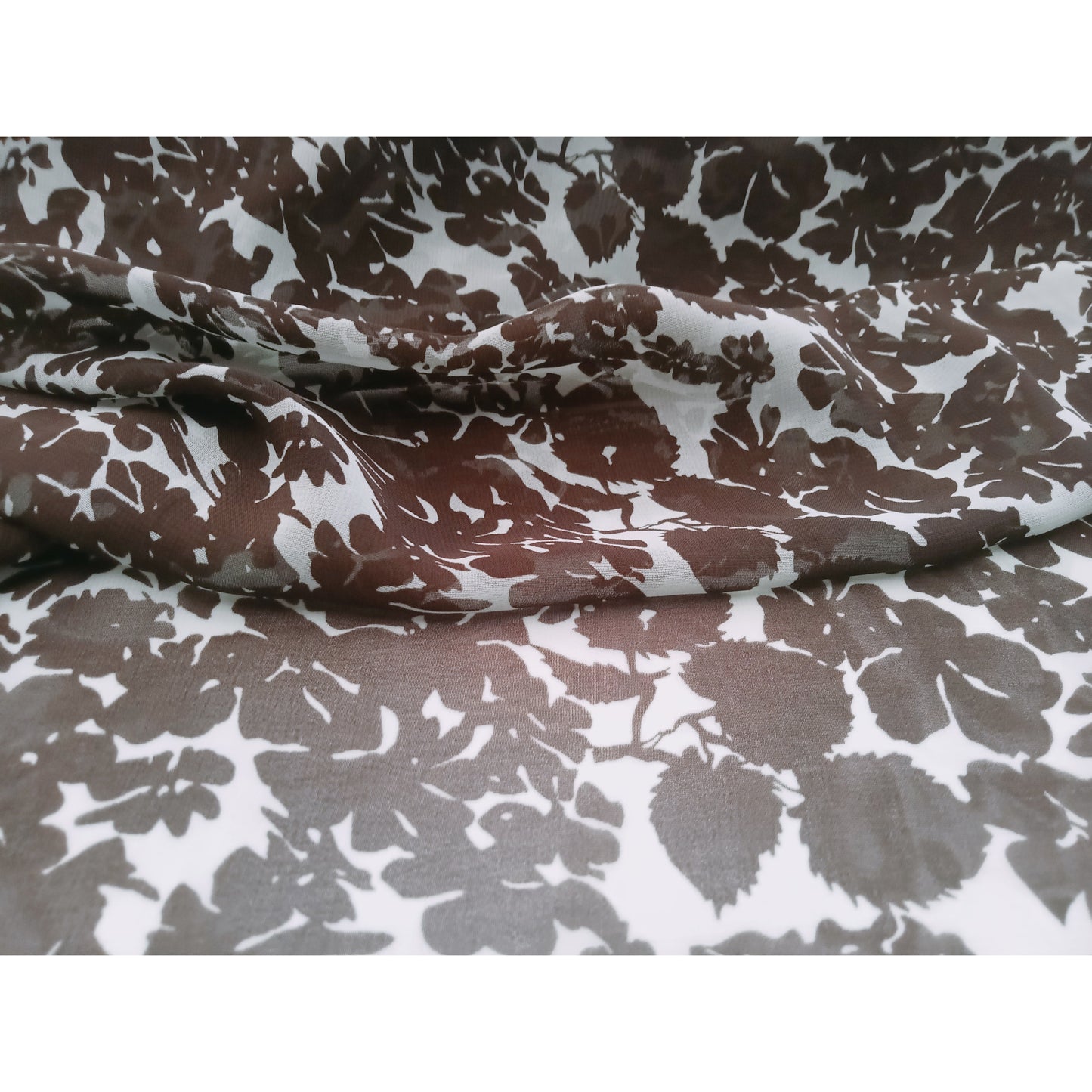 floral printed chiffon available in 2 shades