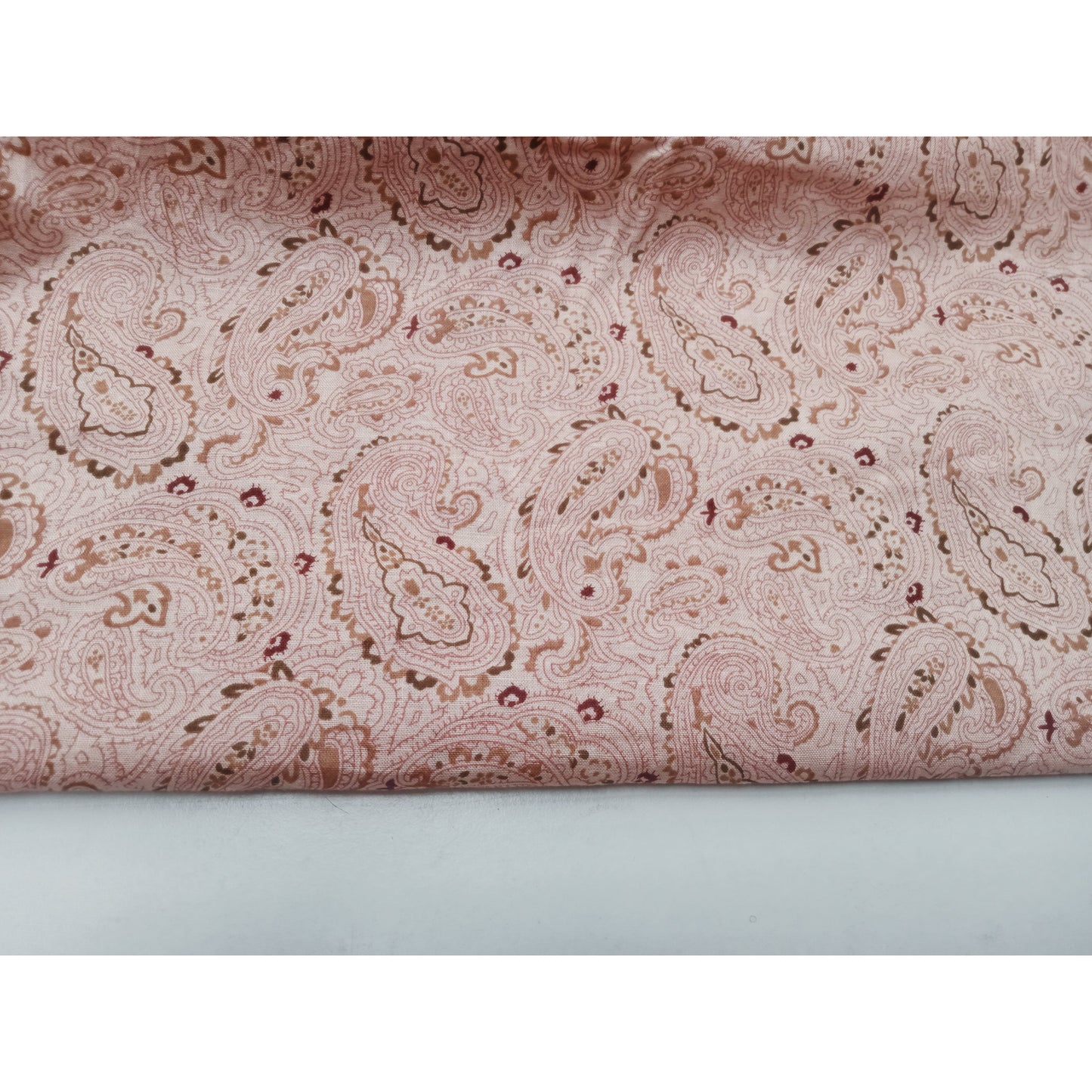 Angela - paisley printed cotton fabric -sold by 1/2mtr