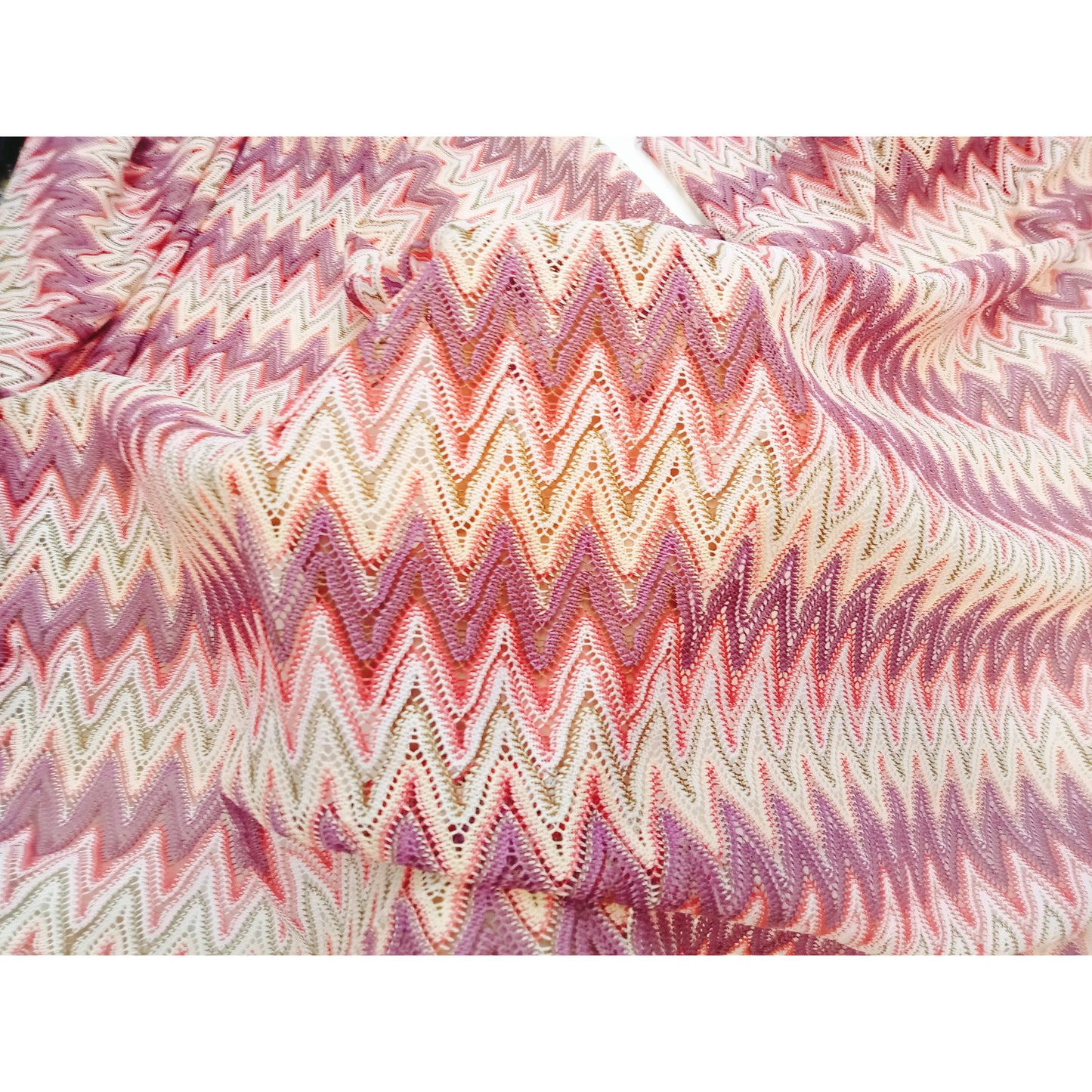 Cindy - chevron knit -sold by 1/2mtr