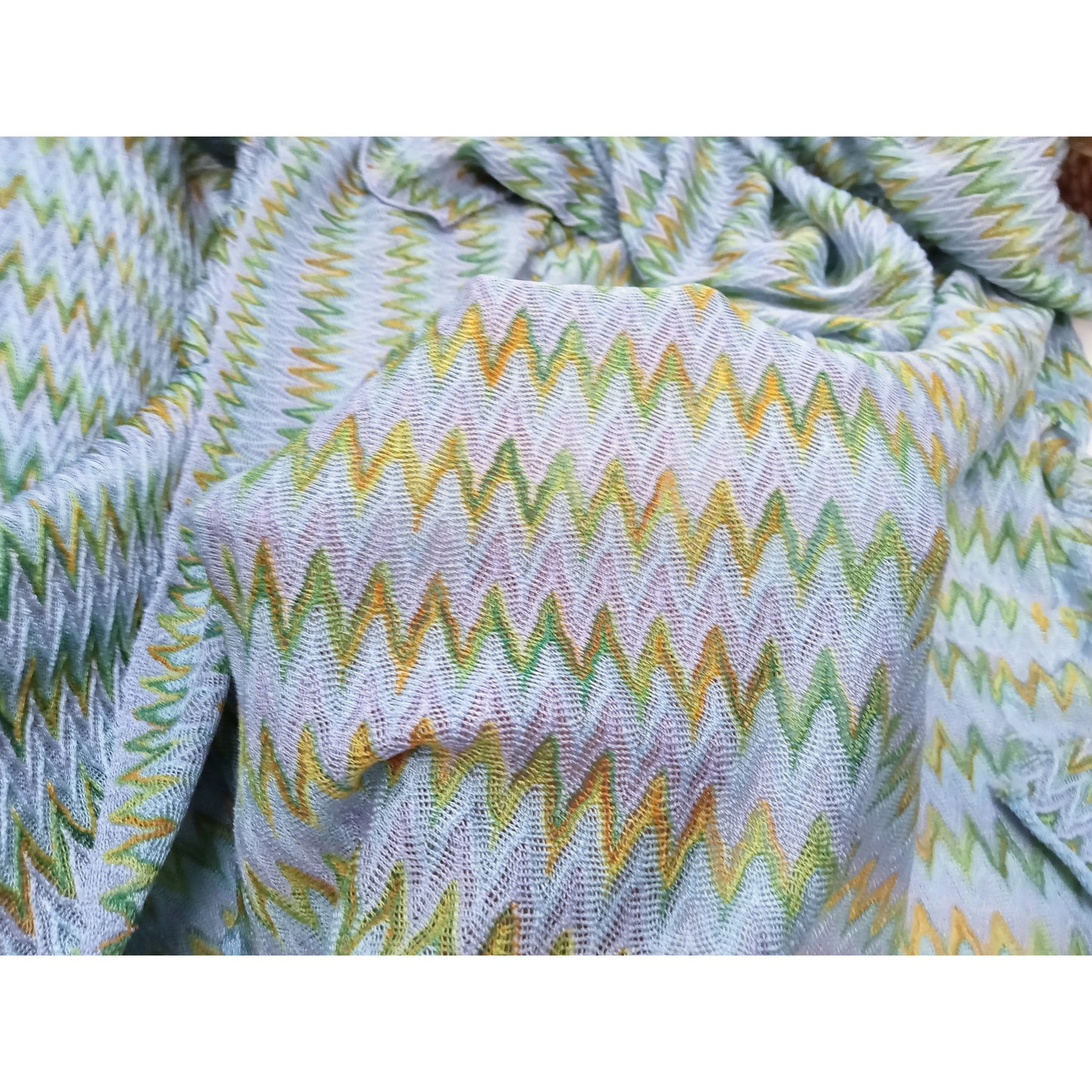 Karla - chervon knit -sold by 1/2mtr