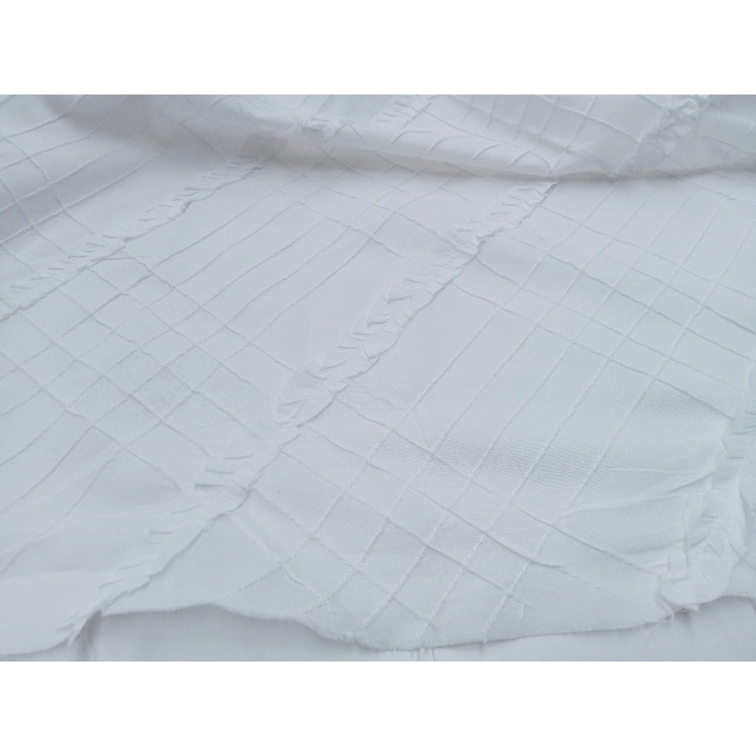 Dana - embellished woven cotton fabric - sold by 1/2mtr