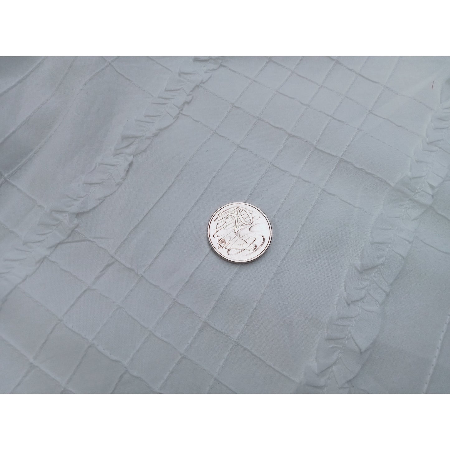 Dana - embellished woven cotton fabric - sold by 1/2mtr