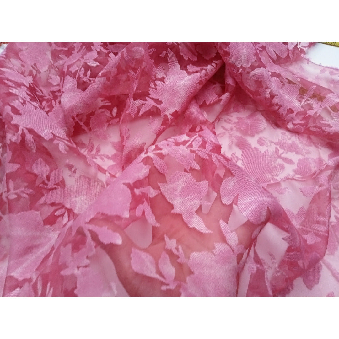 Devore - burnout fabric - sold by 1/2mtr