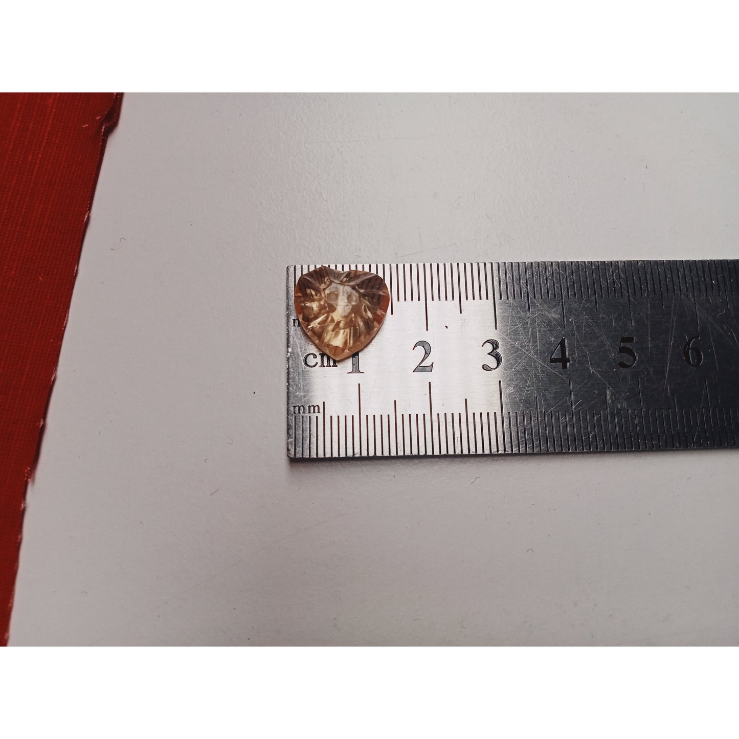 Heart shape glass buttons - 4