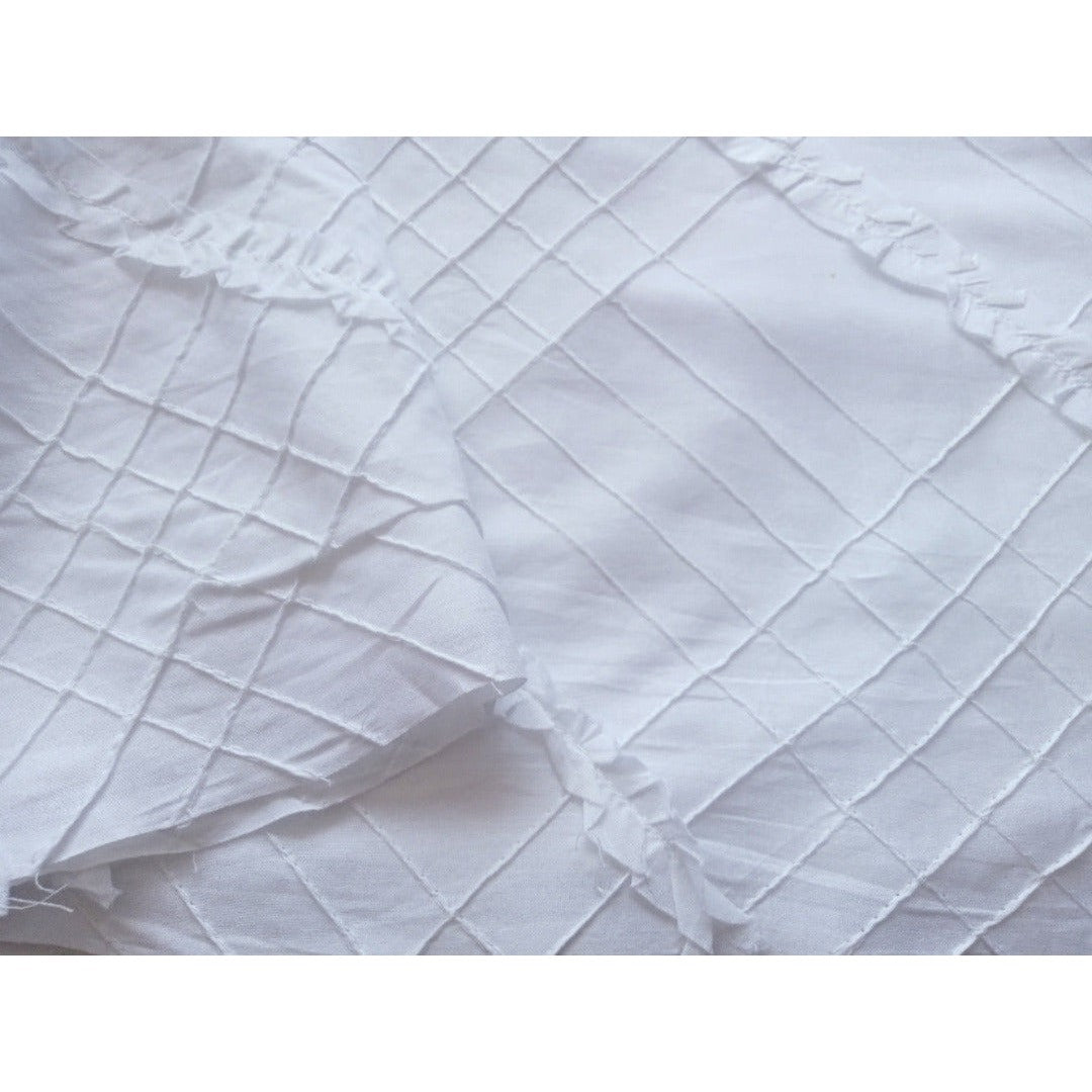 Dana - embellished woven cotton fabric - sold by 1/2mtr