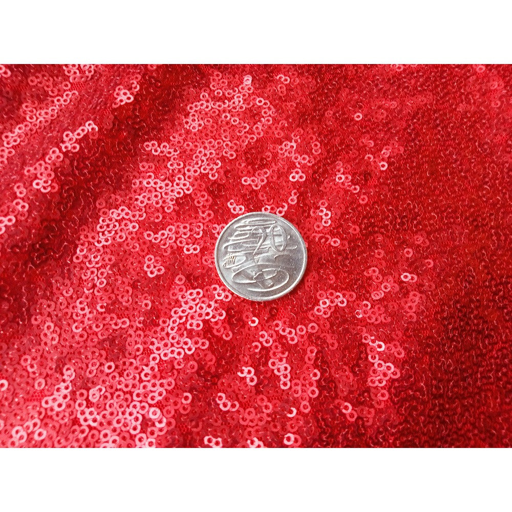 Sequin stretch mesh - sold by 1/2mtr