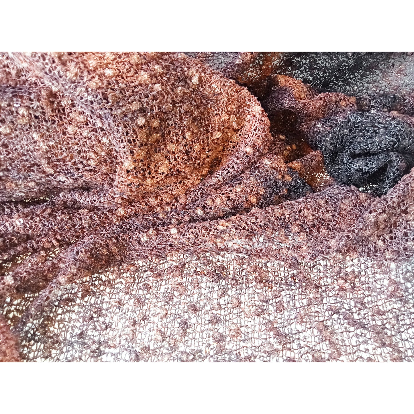 Hail spot knit fabric -sold by 1/2mtr