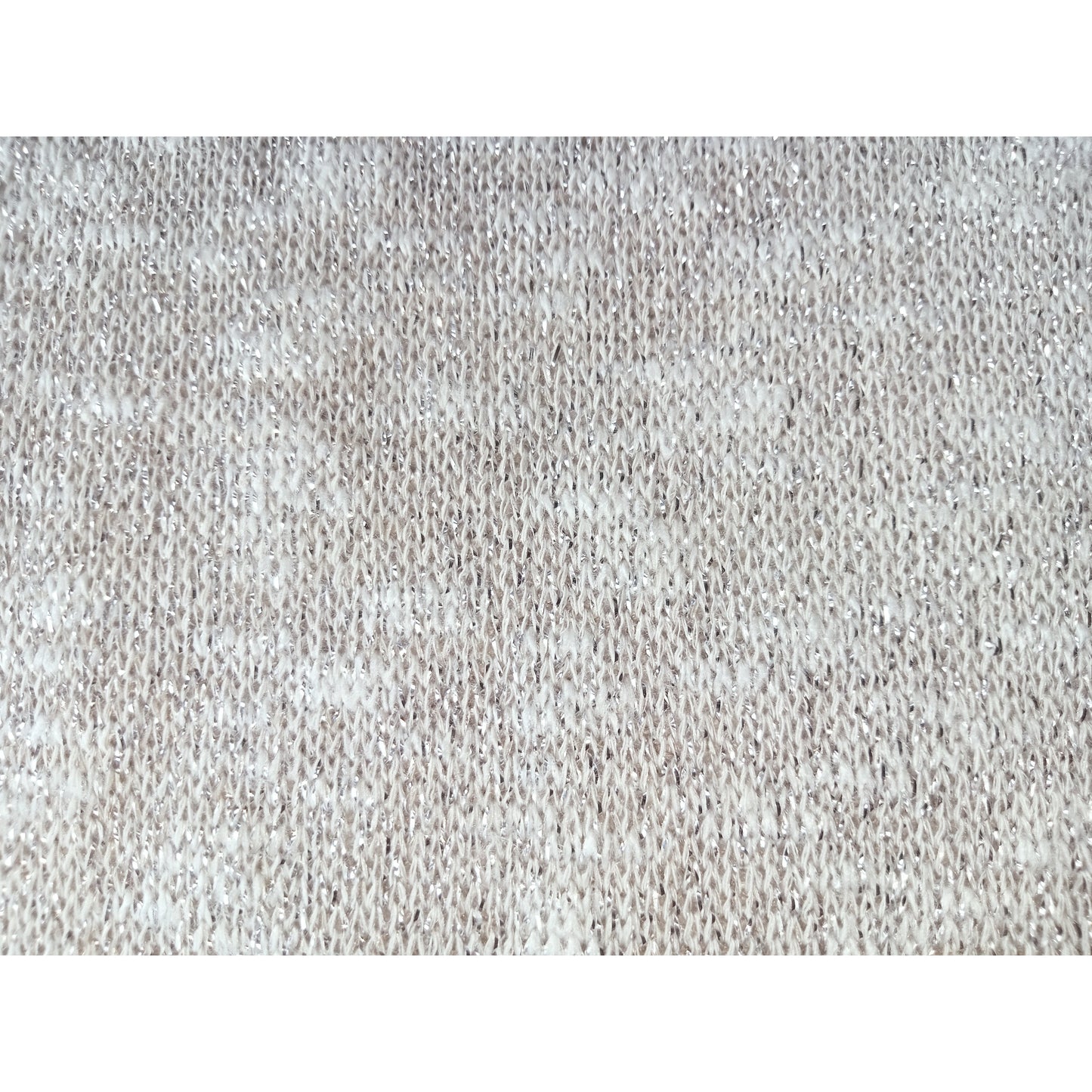 Shimmer - slub yarn knit fabric - sold by 1/2mtr