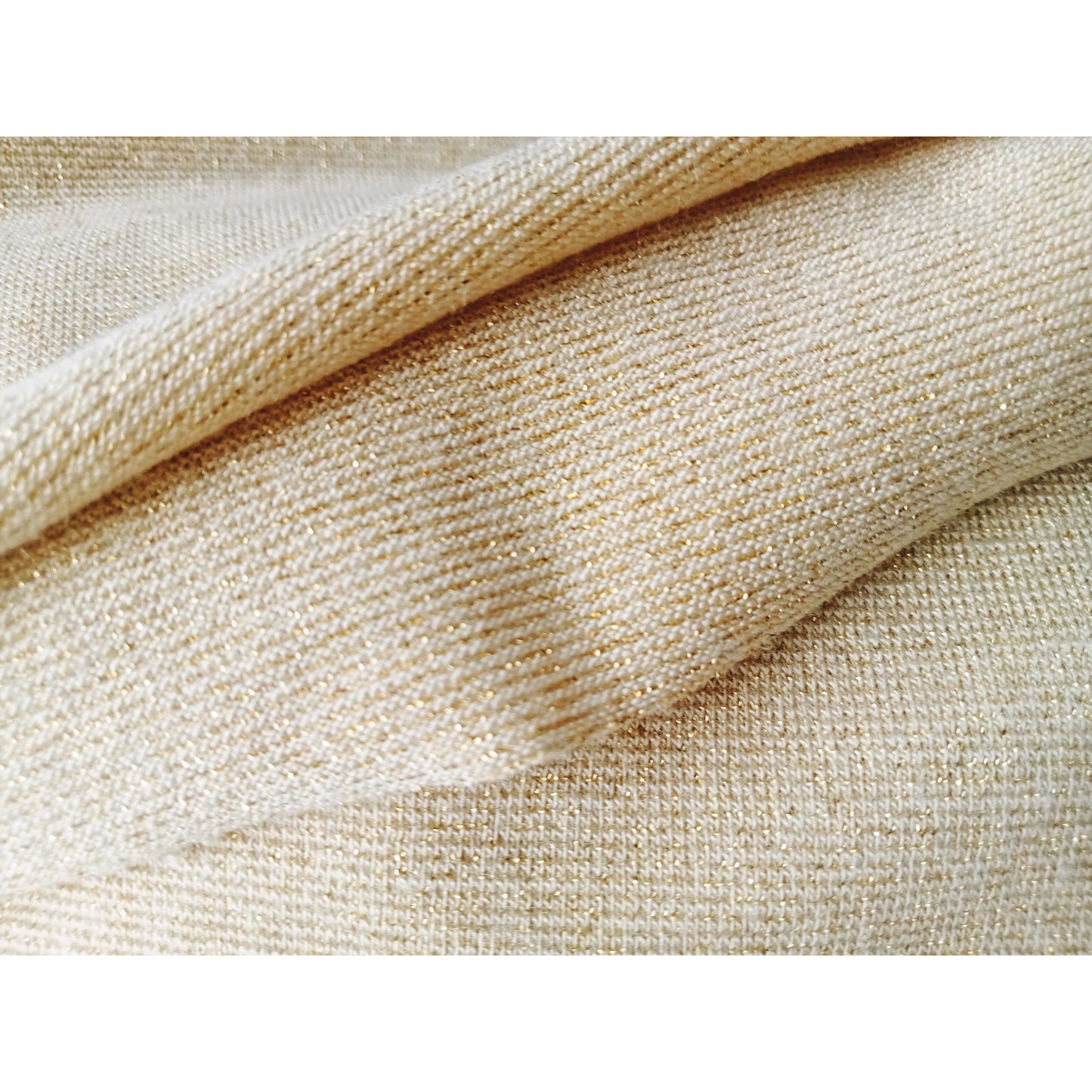 Jersey glitter knit fabric - sold by 1/2mtr