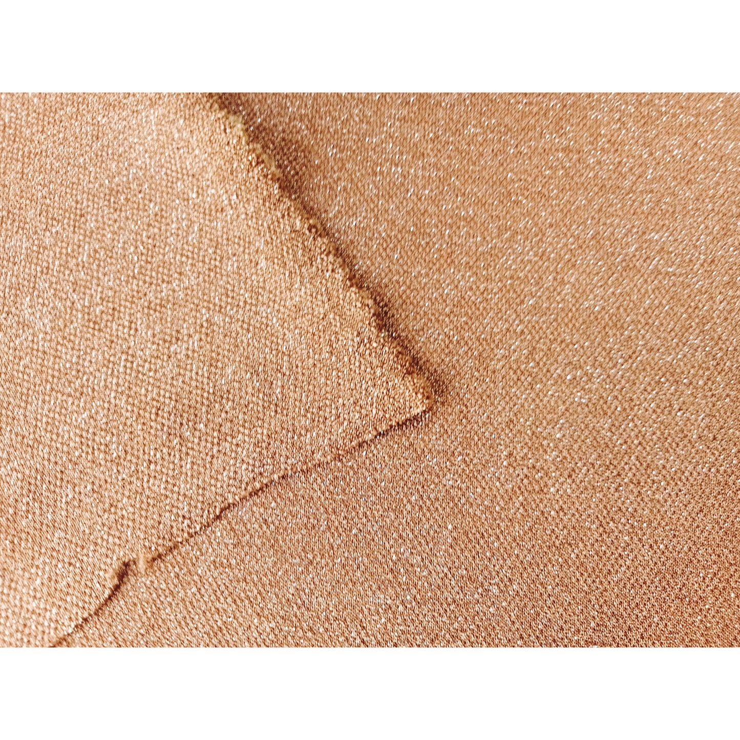 Peggy - shimmer metallic jersey fabric sold by 1/2mtr