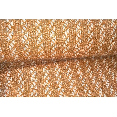 striped wool coat fabric - sold by 1/2mtr