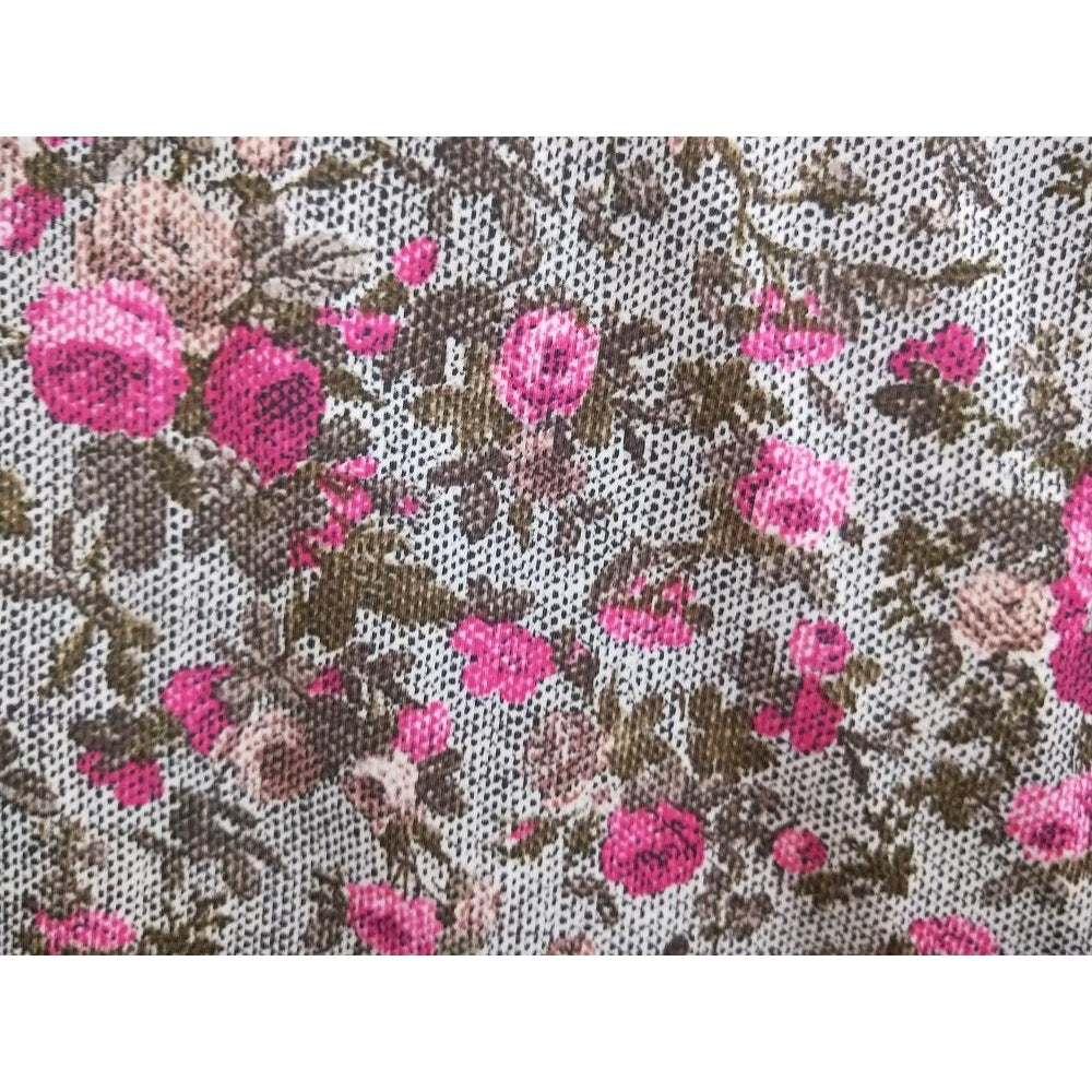 rose printed jersey - sold by 1/2mtr