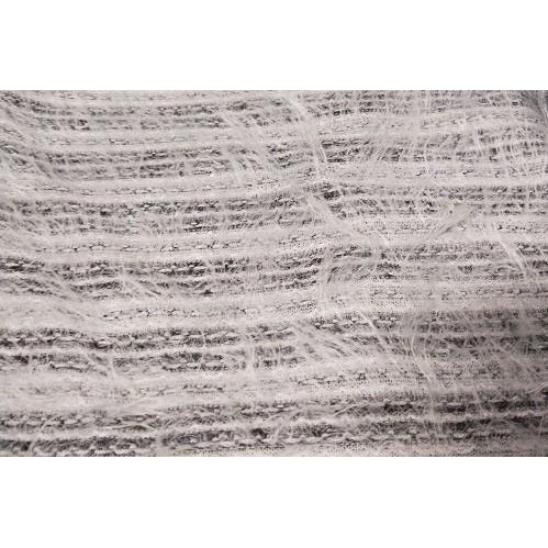 mohair/striped knit - sold by 1/2mtr