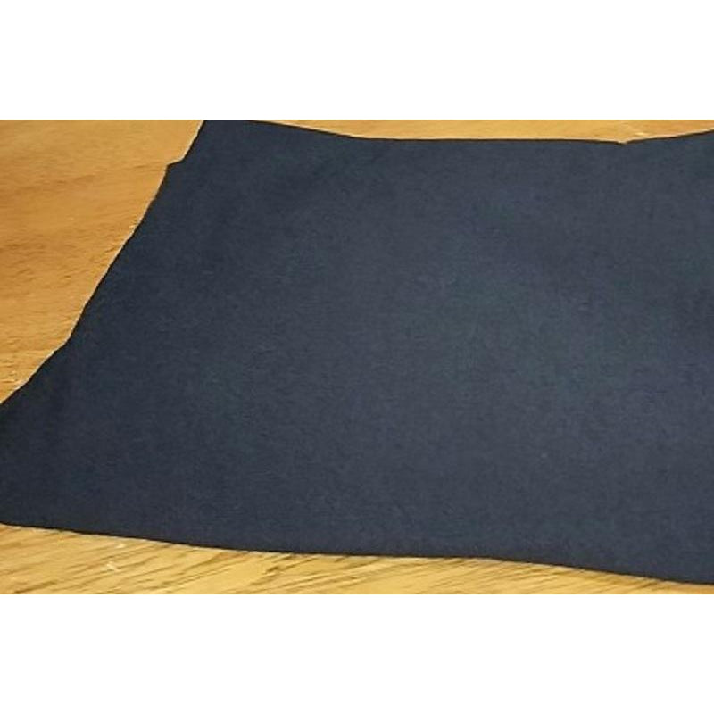 cotton/lycra - black - sold by 1/2mtr