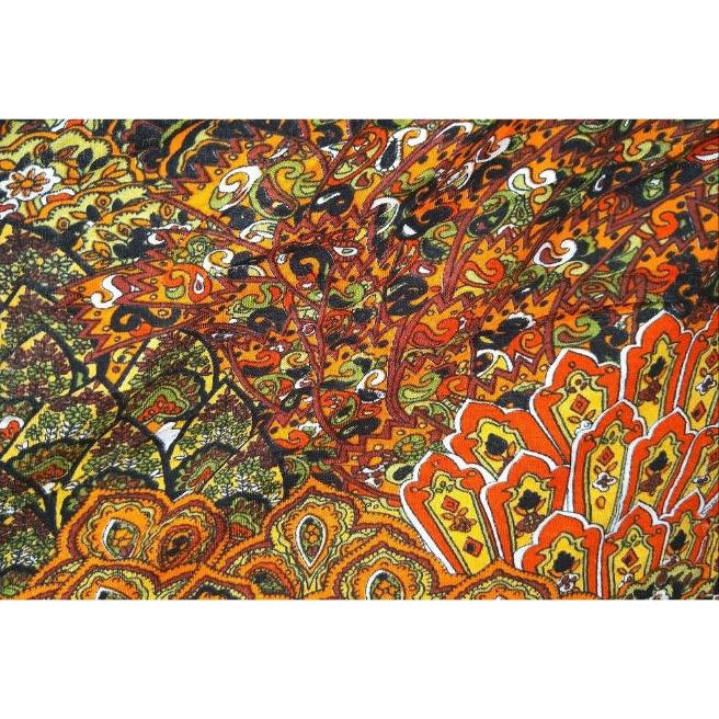 boho inspired printed jersey - sold by 1/2mtr