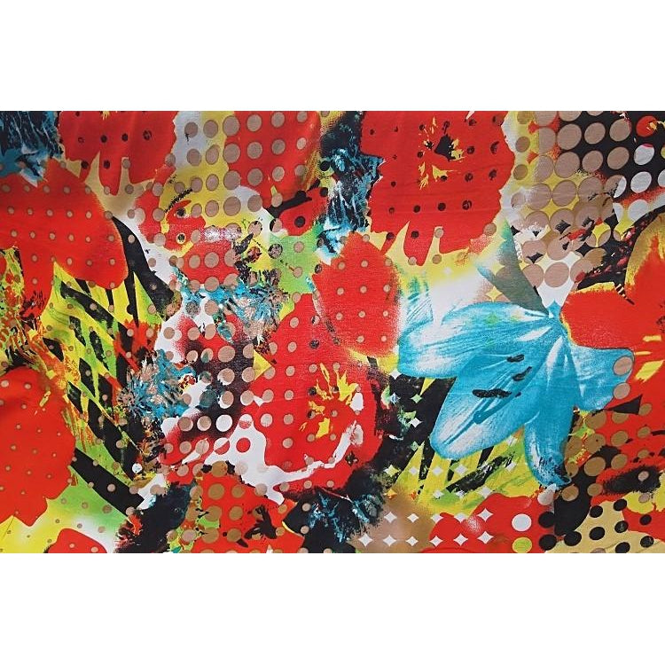 Bold and Bright - viscose jersey