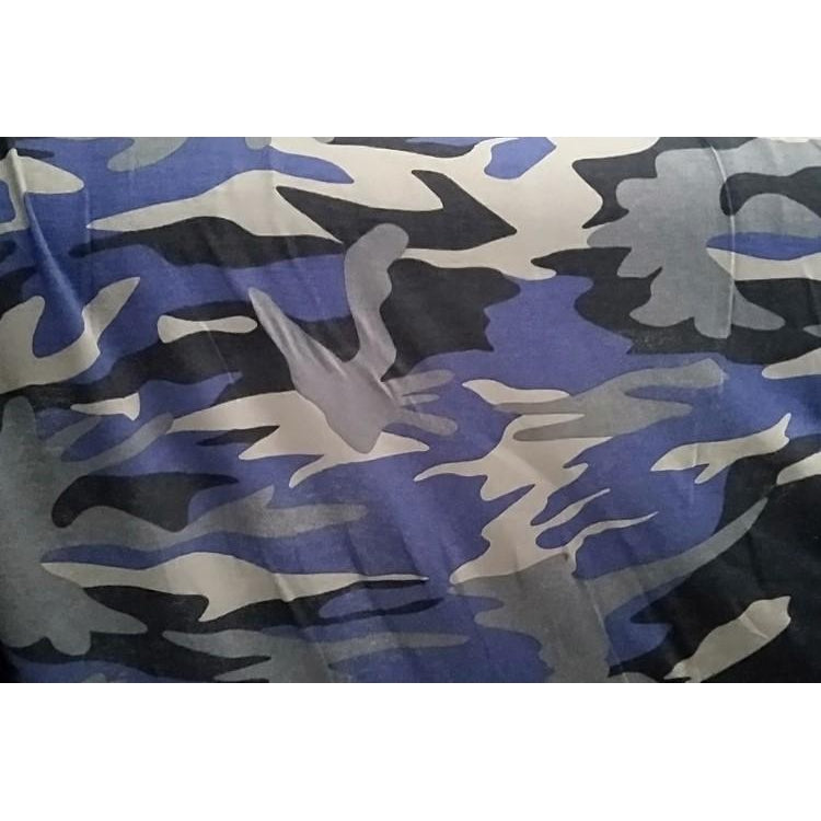 Camoflage - design knit rayon jersey
