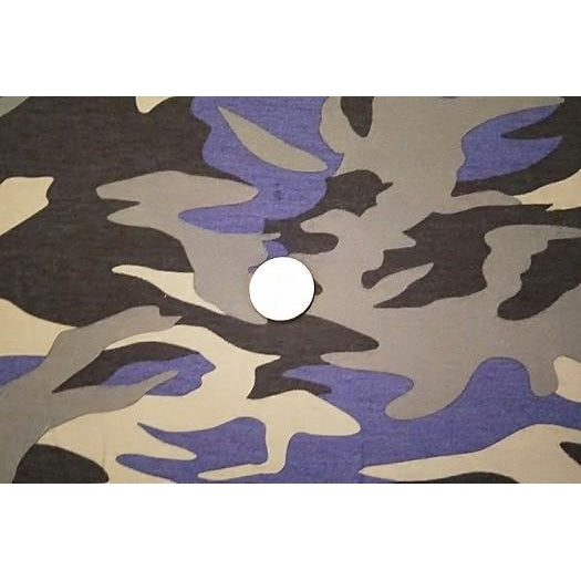Camoflage - design knit rayon jersey