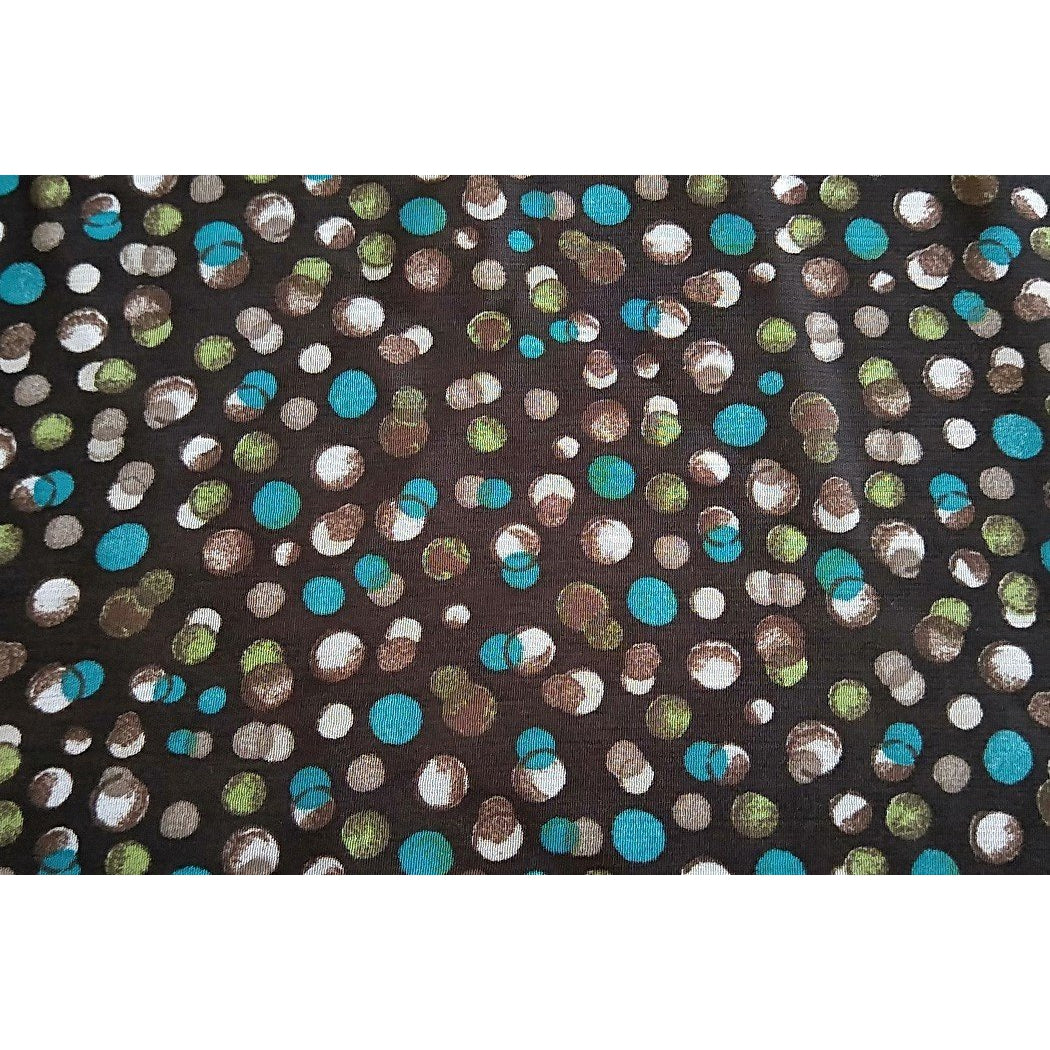 polka dot chiffon - sold by 1/2mtr