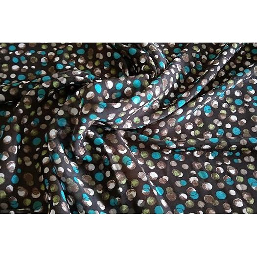 polka dot chiffon - sold by 1/2mtr