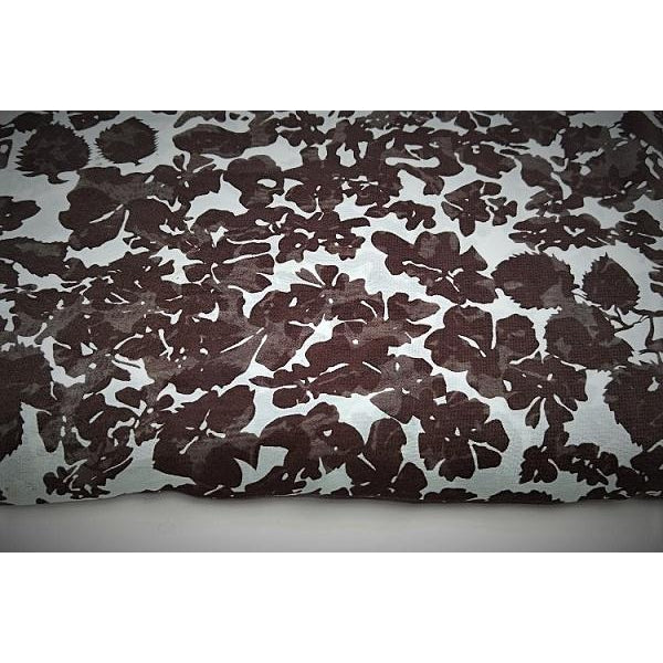floral printed chiffon available in 2 shades