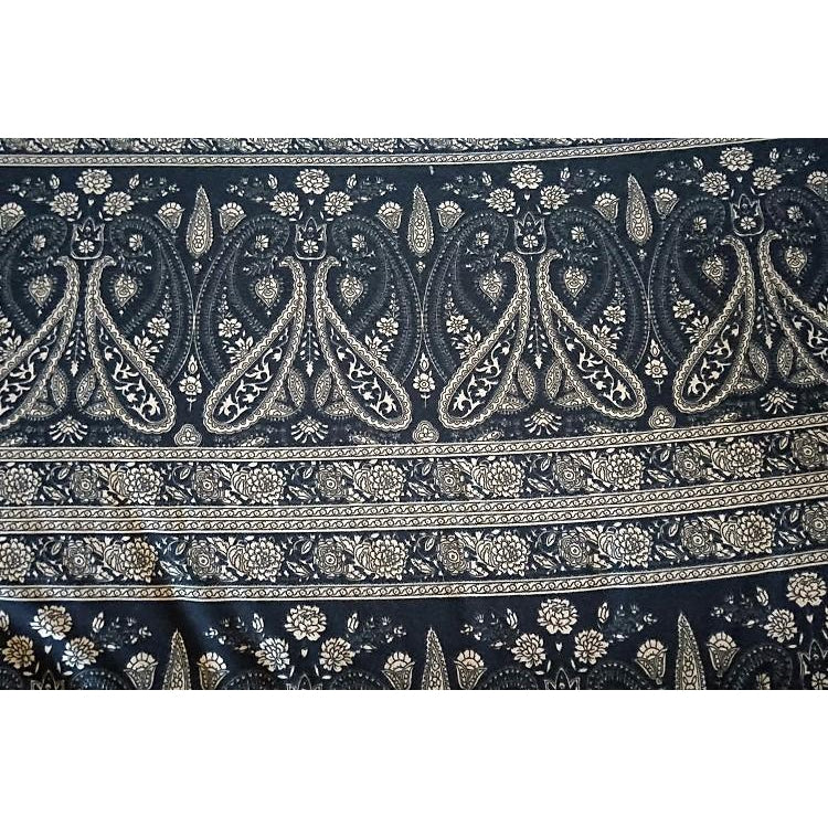 paisley printed knit