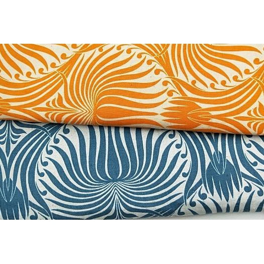 waratah- woven cotton/linen fabric - sold by 1/2mtr