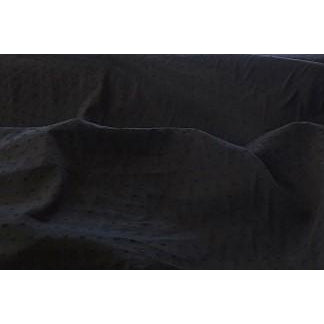 dobby woven cotton voile - black