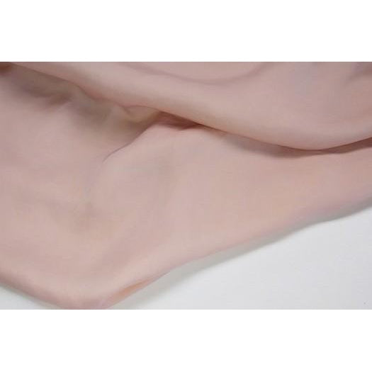 Blush- flowy woven satin