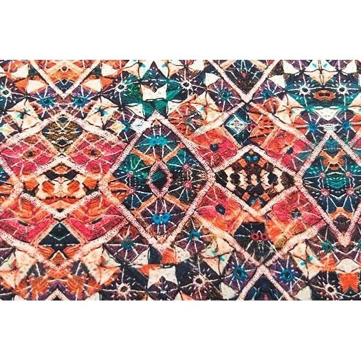 khalia - Diamond design faille fabric