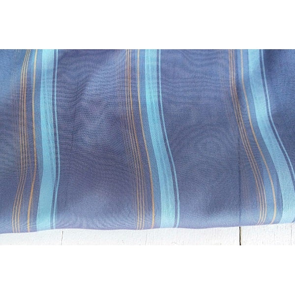 striped silk chiffon