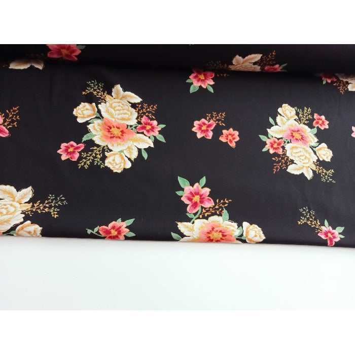 Georgia - floral printed faille