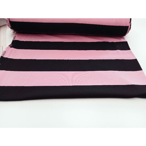 Jasmine - stunning striped knit - musk/charcoal