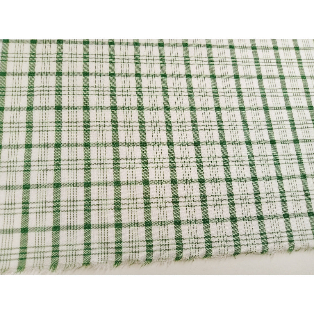 Checked woven fabric - sold by 1/2mtr