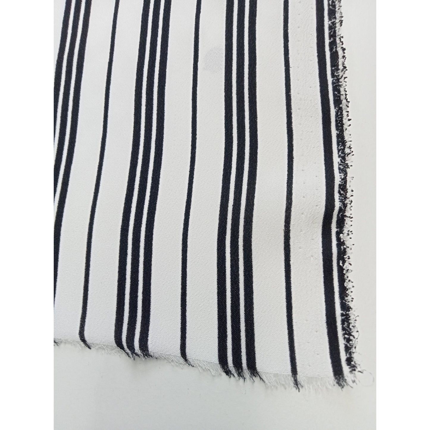 crystelle - striped woven faille fabric -sold by 1/2mtr