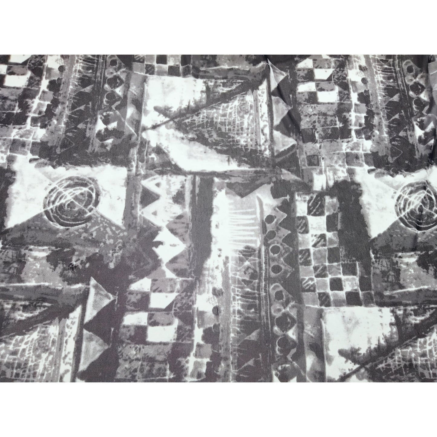 Abstract stretch mesh -sold by 1/2mtr