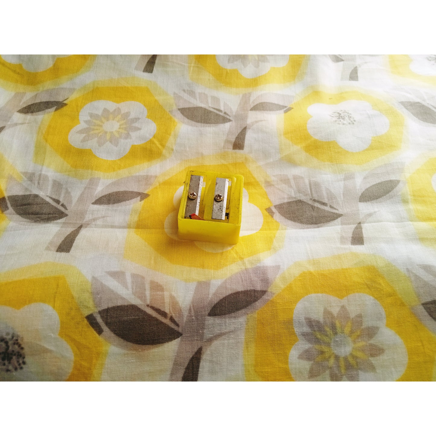 Floral printed voile fabric -sold by 1/2mtr